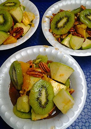 A picture of Nut to fruits.