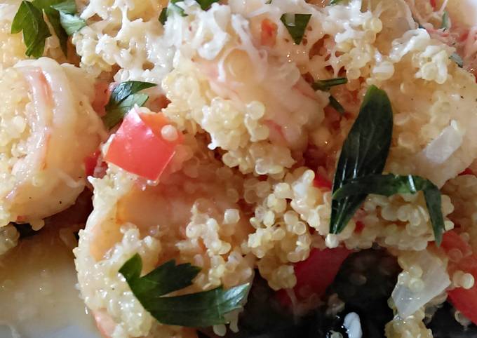 Recipe: Yummy Warm Quinoa Salad