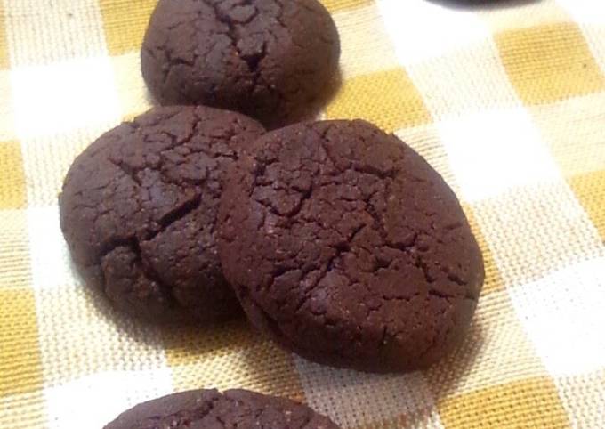 Simple Way to Make Favorite My Sister&#39;s Favorite Cocoa Cookies with Vegetable Oil &amp; Rice Flour