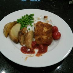 Homemade Fish and Chips A picture of Homemade Fish and Chips.