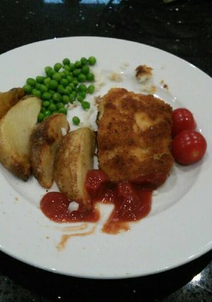A picture of Homemade Fish and Chips.