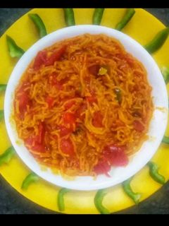 सेव टमाटर की सब्ज़ी (Sev tamatar ki sabzi recipe in Hindi) रेसिपी मुख्य फोटो