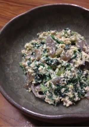 A picture of Simple Spinach and Konnyaku Shira-ae.