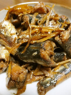 A picture of Simmered Sardines with Ginger.