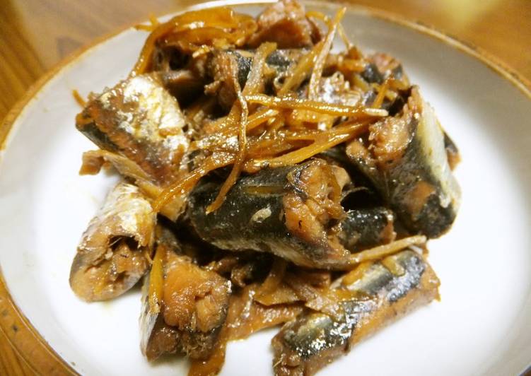 Steps to Make Any-night-of-the-week Simmered Sardines with Ginger