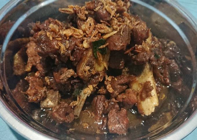 Resep Daging kambing masak kecap Anti Gagal