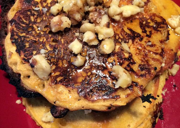 Steps to Prepare Any-night-of-the-week Sweet Potato &amp; Coconut Pancakes
