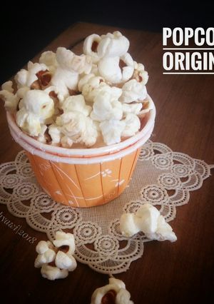 Foto resep Popcorn original aka asin