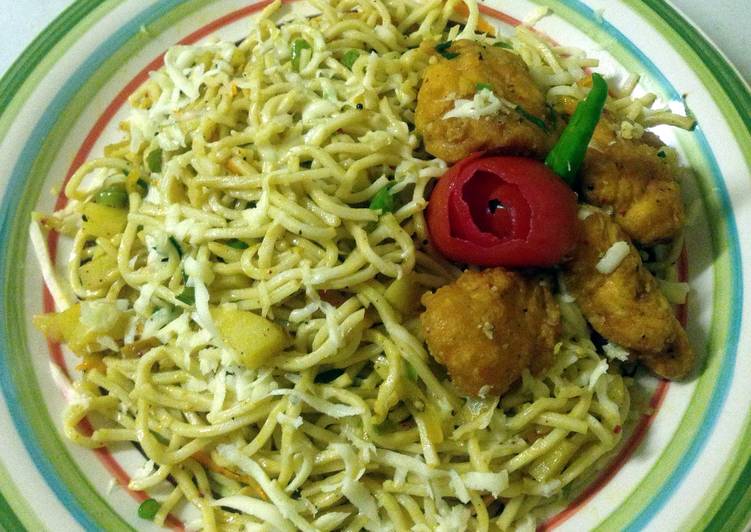 Simple Way to Make Favorite Chicken Noodles