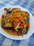 163. Ikan Banyar Bumbu Pedes