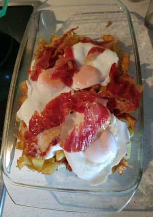 Foto principal de Patatas con jamón y bacon