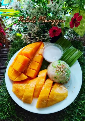 Gambar Pulut Mangga