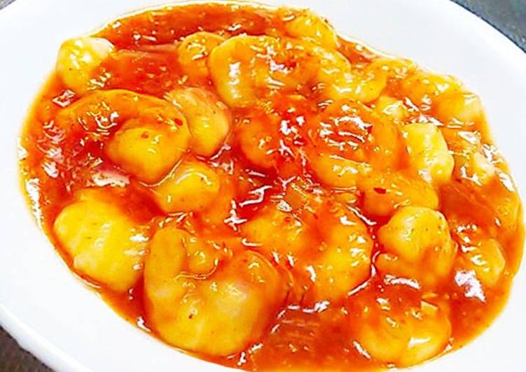 Recipe of Perfect Shrimp In Chili Sauce (Low-Calorie Chinese)