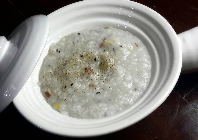 Recipe of Super Quick Homemade Kanya&#39;s rice congee :)