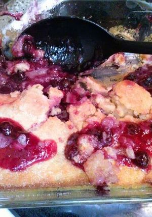 A picture of Super Easy Any Fruit Cobbler.