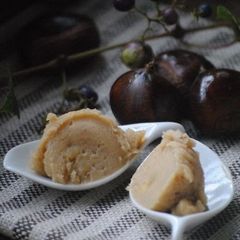A picture of Homemade Chestnut Paste.