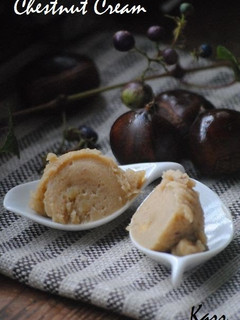 A picture of Homemade Chestnut Paste.