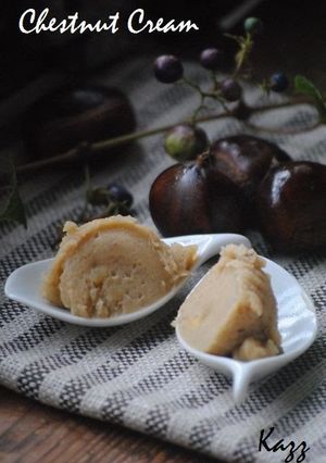 A picture of Homemade Chestnut Paste.