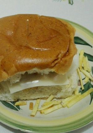 Una foto de Hamburguesa de quinua