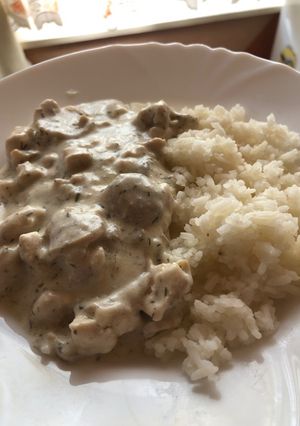 Kapros tejszínes csirke 20 perc alatt recept fotója