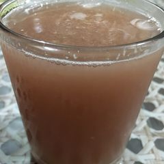 A picture of Sweet lemon and pomegranate juice.