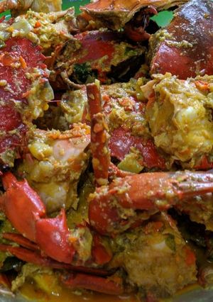 Foto resep Kepiting Santan Pedas