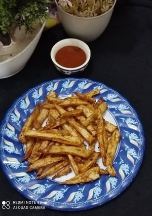 A picture of Sweet potatoes fries 🇺🇸🇺🇸.
