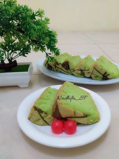 Foto resep Bolu Pandan Lembut 4 telur (all in one method)