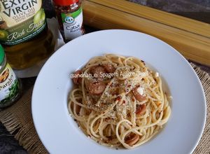 Foto resep Spagetti Aglio e Olio with Sausages