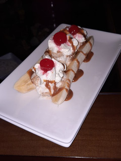 Una foto de Banana split