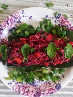 बीट रूट सॅलड (beetroot salad recipe in marathi) रेसिपी चे मुख्य फोटो