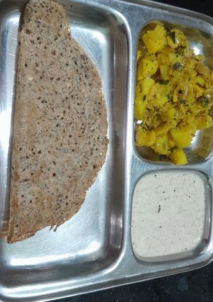 A picture of Dosa batter- Dosa.