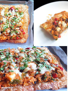 A picture of Puff Pastry Pizza.