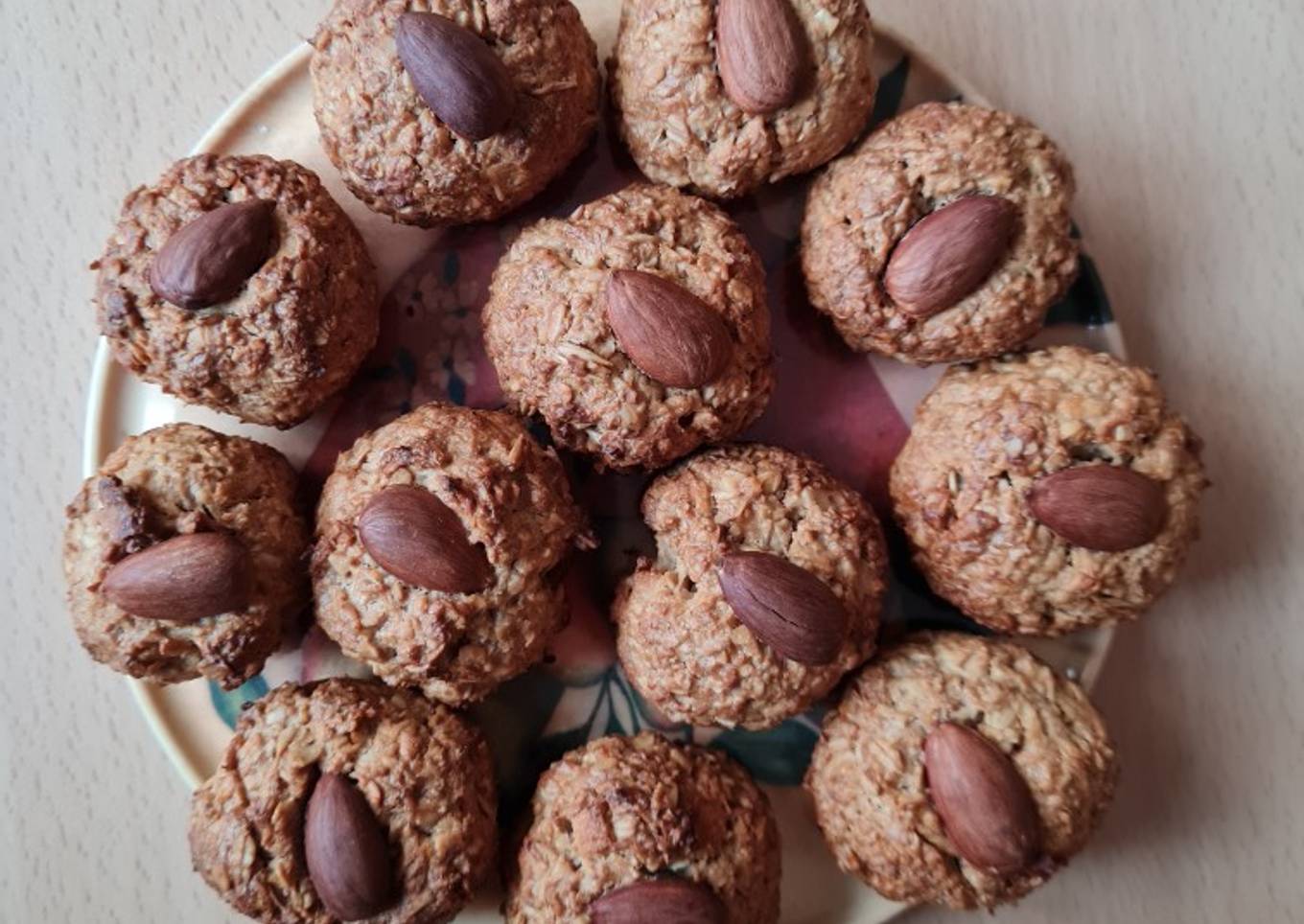 Galletas de avena y manzana 🍎 súper saludables para Vera ♥️