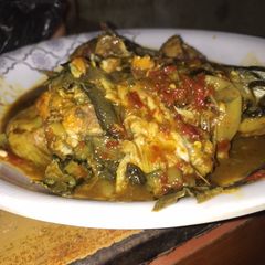 Fish pepper soup A picture of Fish pepper soup.