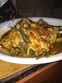A picture of Fish pepper soup.