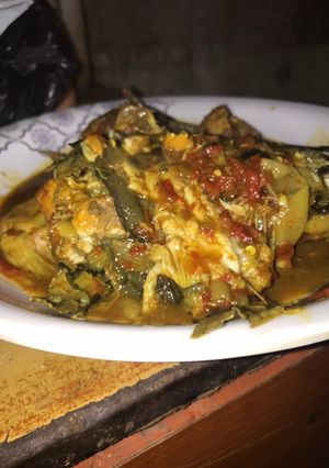 A picture of Fish pepper soup.
