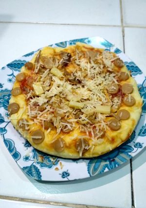 Foto resep Pizza teplon homemade