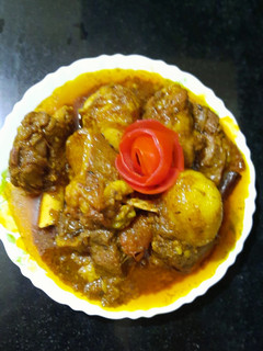 কষা মাংসের ঝোল (Kosha Mangsher jhol recipe in bengali) রেসিপির প্রধান ছবি