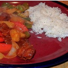 Sweet and Sour Pork A picture of Sweet and Sour Pork.