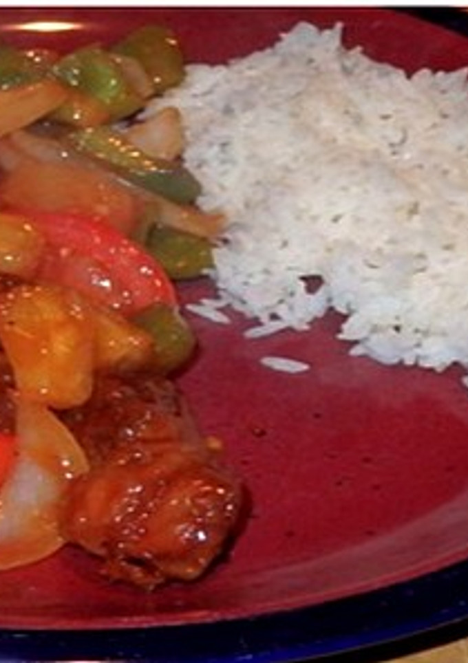 A picture of Sweet and Sour Pork.