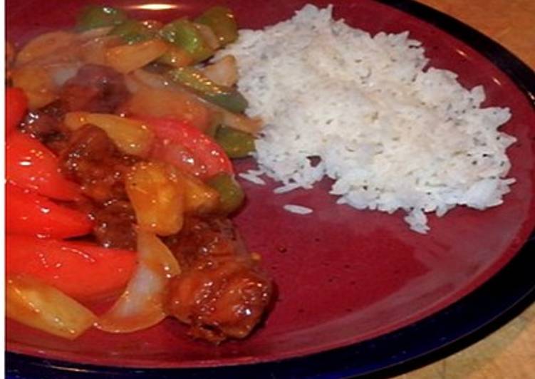 Recipe of Super Quick Sweet and Sour Pork