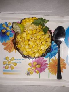 स्वीट कॉर्न चाट (sweet corn Chat recipe in Hindi) रेसिपी मुख्य फोटो