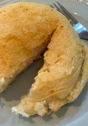 Foto de Pão recheado de frango cremoso