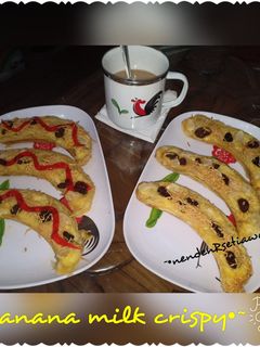 Foto resep Banana milk crispy