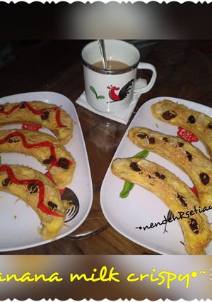 Foto resep Banana milk crispy