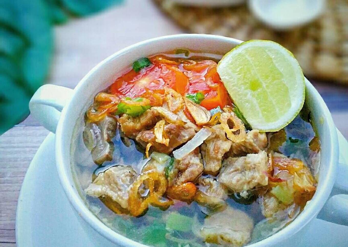 Soto Daging Simple