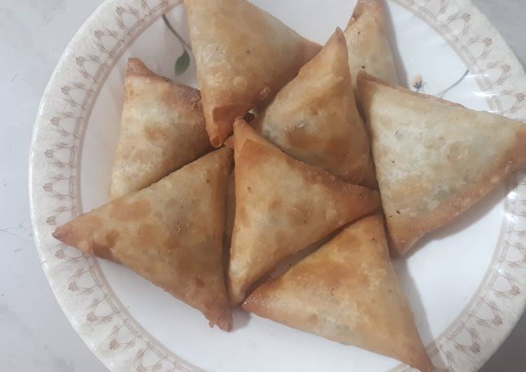 Simple Way to Prepare Perfect Cheesy samosa