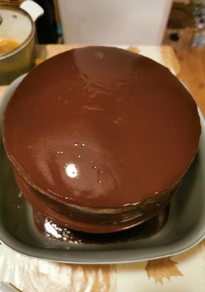 صورة لوصفة كيك بصوص الشوكولاته