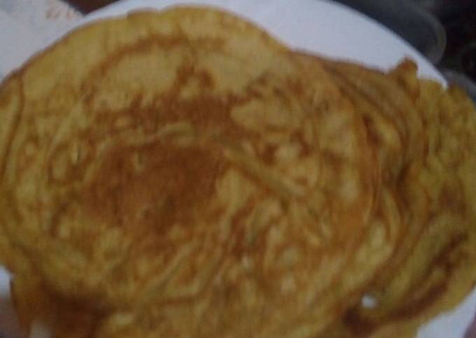 Cinnamon and pineapple pancakes Recipe